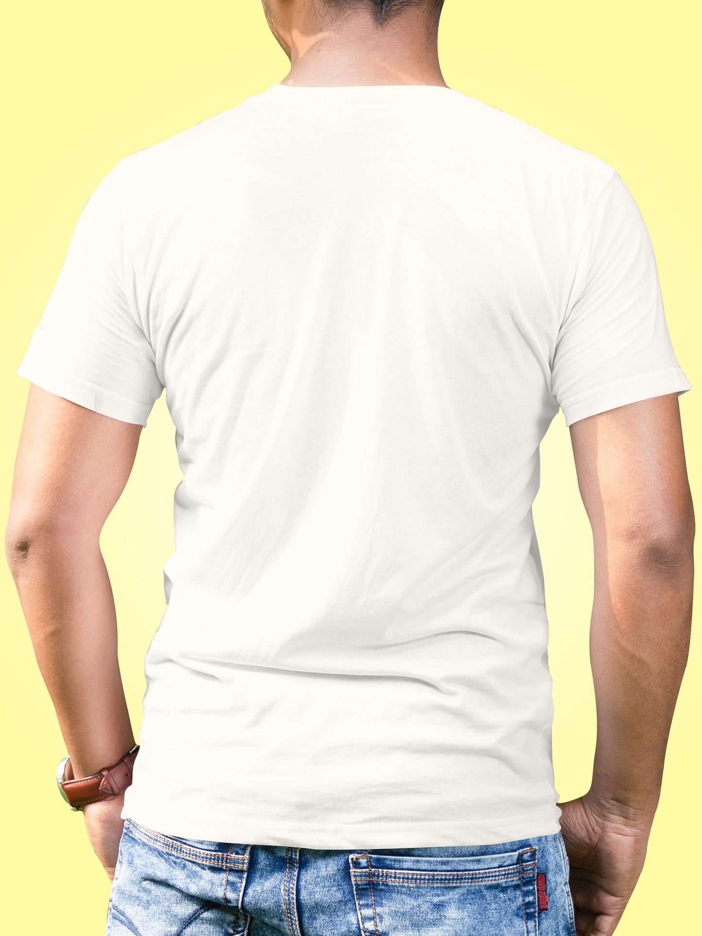 Fudgel Graphic Tee – Stylish Minimalist Print White Unisex T-Shirt