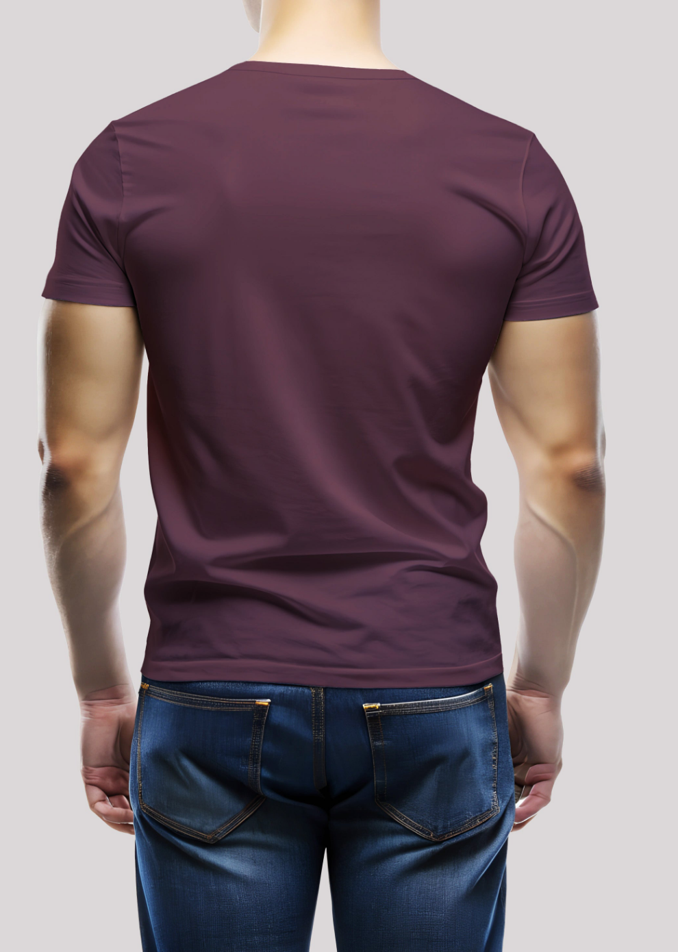 Smile Is The Best Medicine Maroon Printed Regular Fit Women T-Shirt