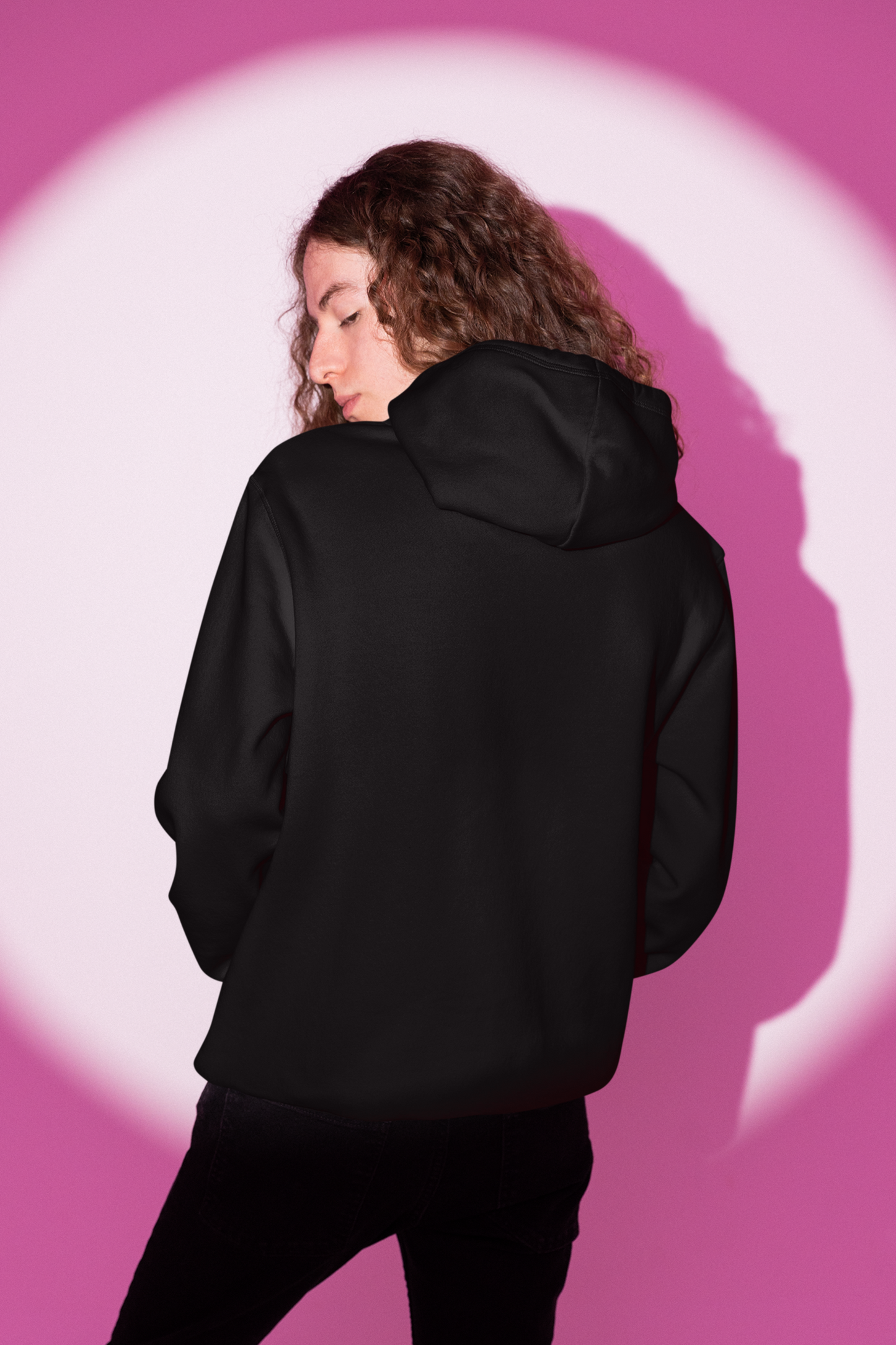 Unisex Loose Fit Solo Leveling (Sung Jin-Woo) Black Hoodie