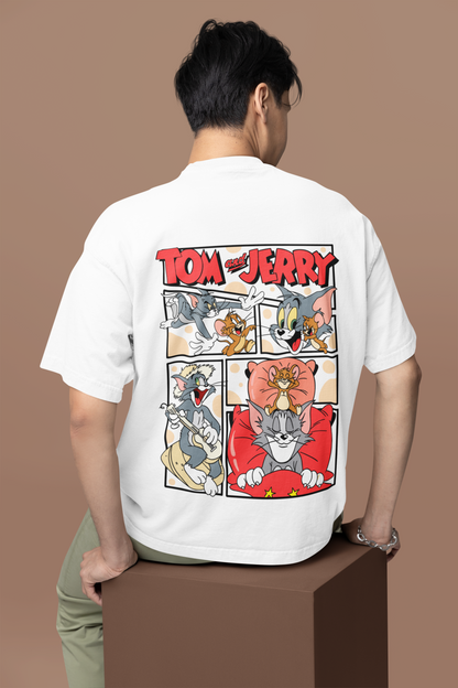 Tom and Jerry – Official Cartoon Network Elite Unisex Oversized Tee