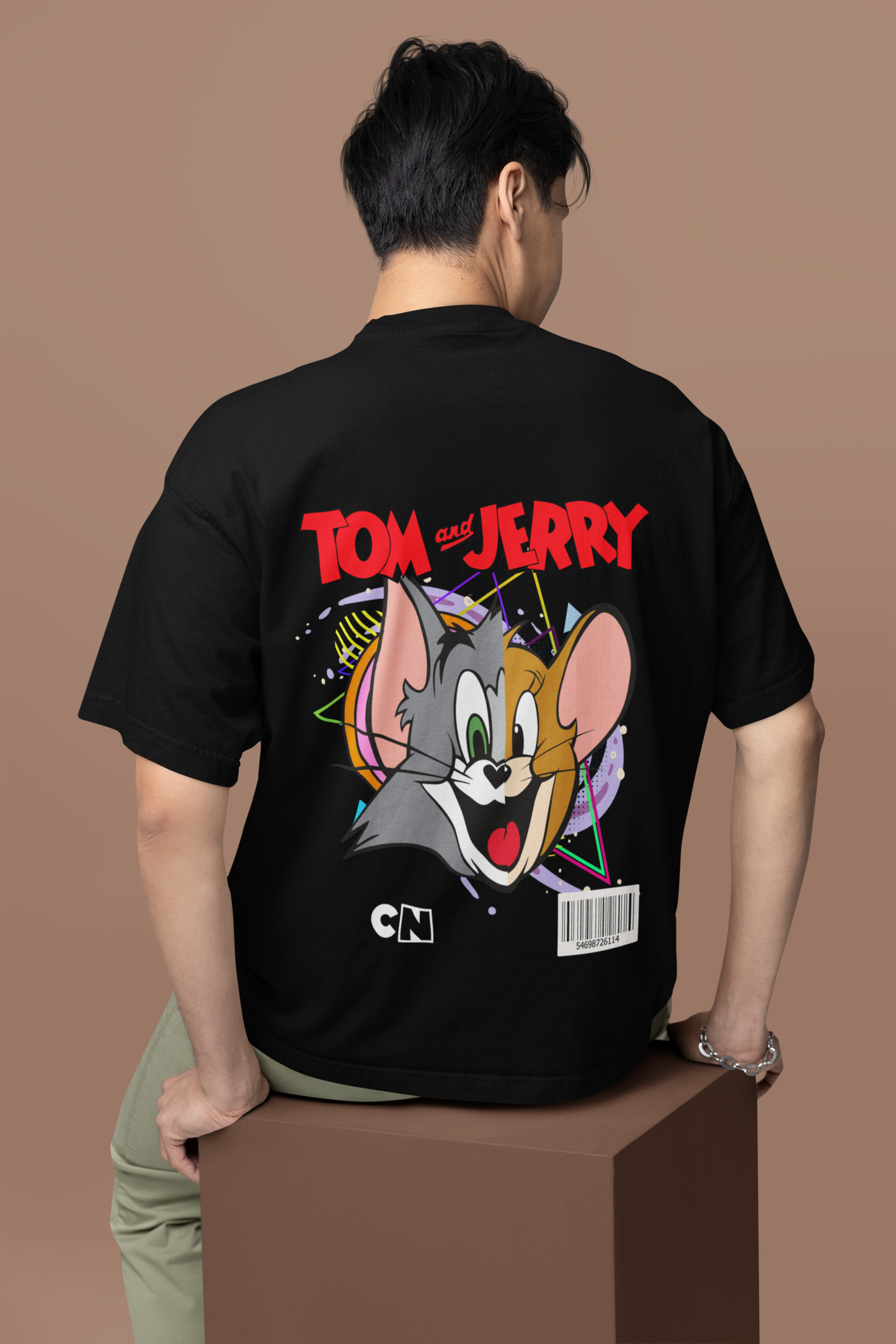 Tom and Jerry – Official Cartoon Network Elite Unisex Oversized Tee