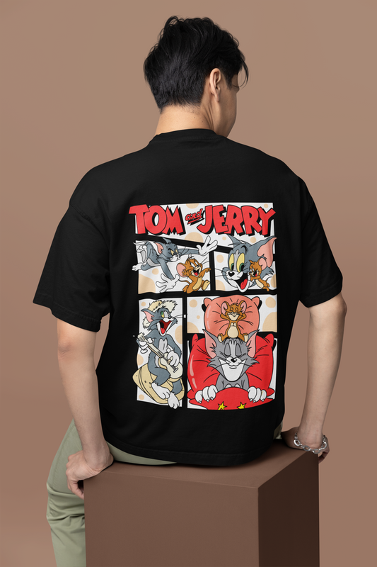 Tom and Jerry – Official Cartoon Network Elite Unisex Oversized Tee