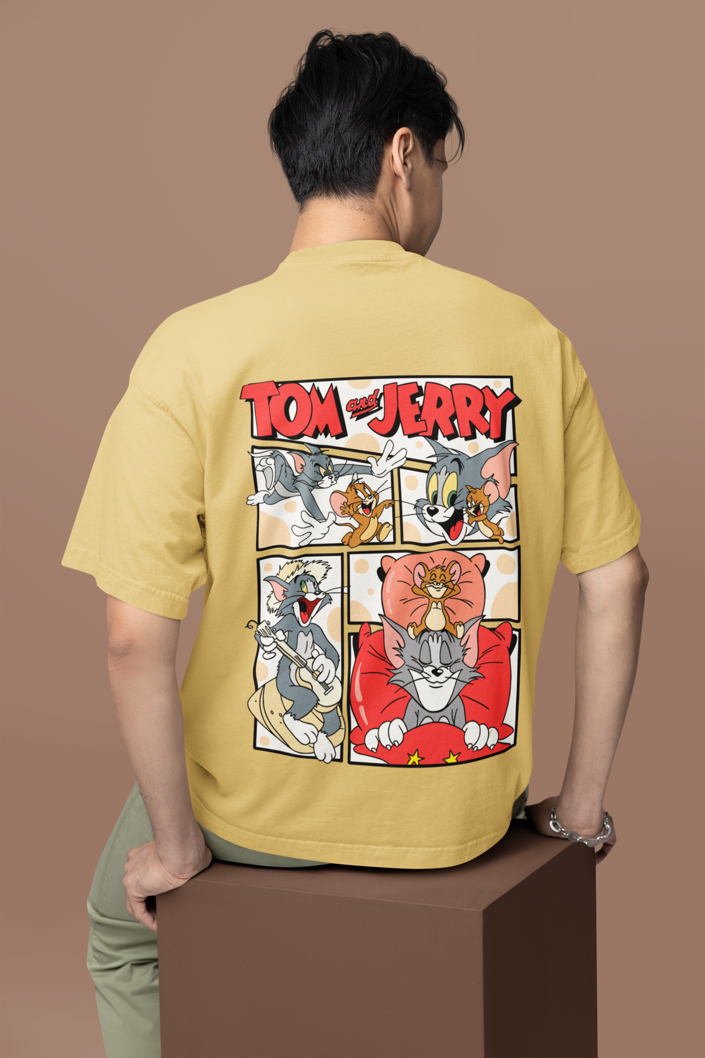 Tom and Jerry – Official Cartoon Network Elite Unisex Oversized Tee