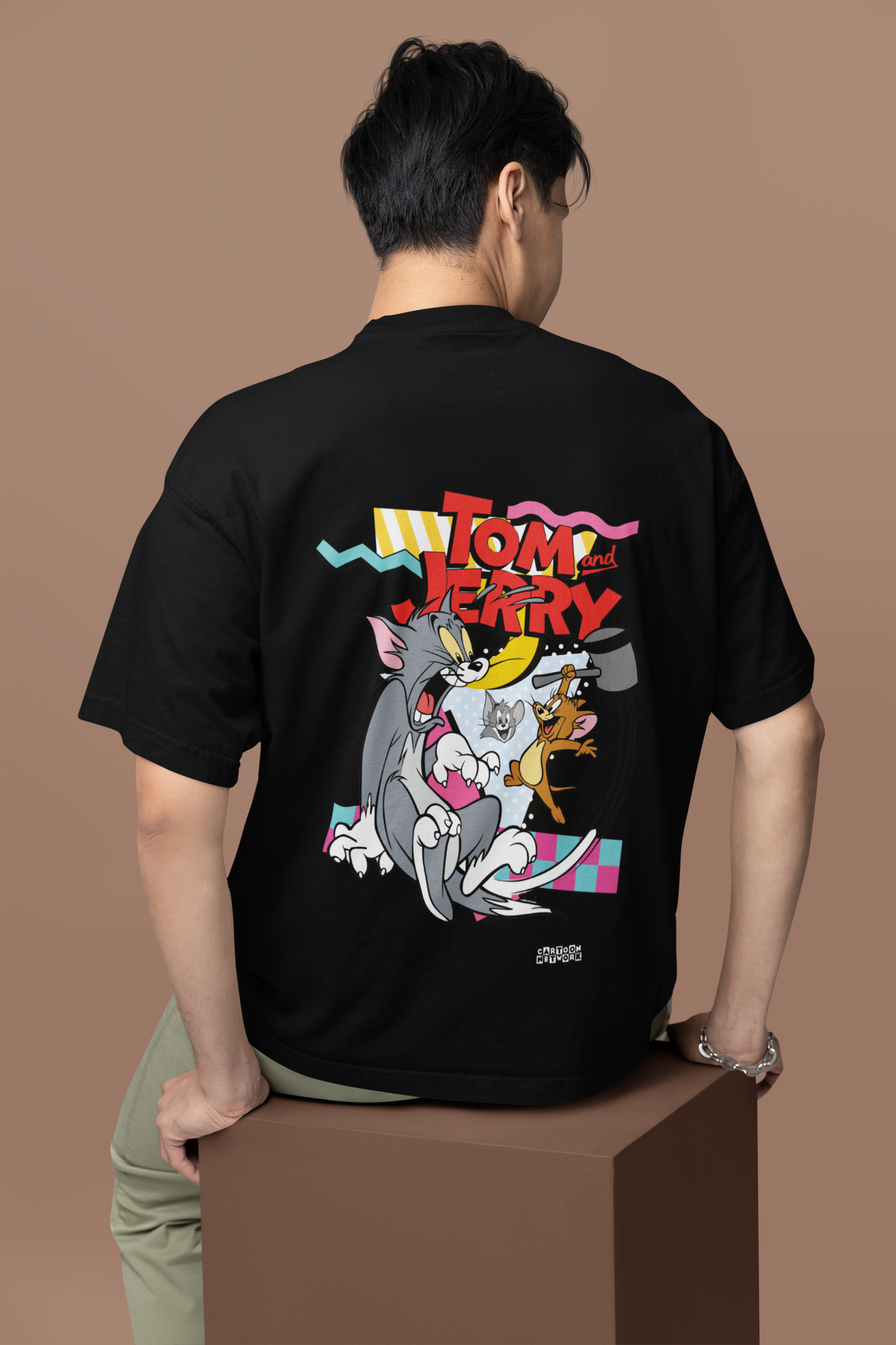 Tom and Jerry – Official Cartoon Network Elite Unisex Oversized Tee
