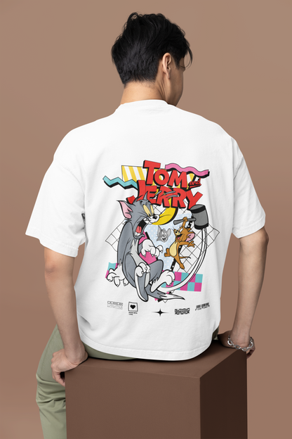 Tom and Jerry – Official Cartoon Network Elite Unisex Oversized Tee