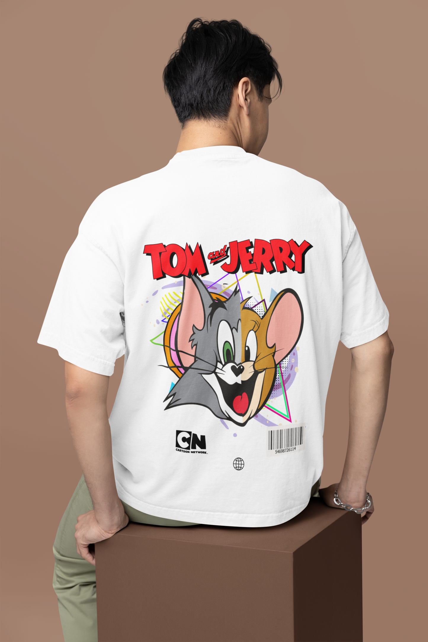 Tom and Jerry – Official Cartoon Network Elite Unisex Oversized Tee