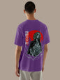 Anime Tokyo Revengers Manjiro Sano D. Ace Printed Black Oversized Unisex T-Shirt