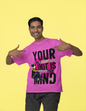 Your Only Limit Is Your Mind  Motivation Stylish Minimalist Unisex Black Oversized T-Shirt