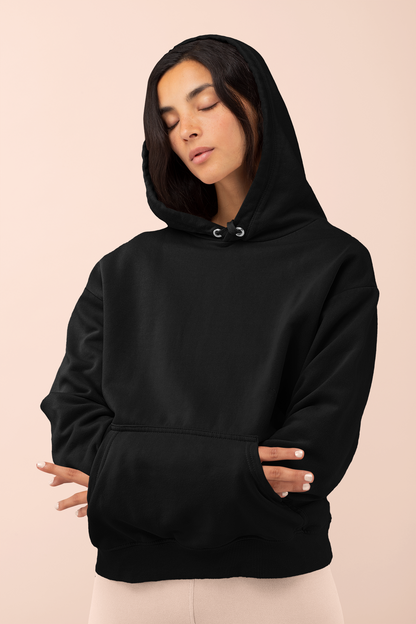Unisex Loose Fit Solo Leveling (Sung Jin-Woo) Black Hoodie