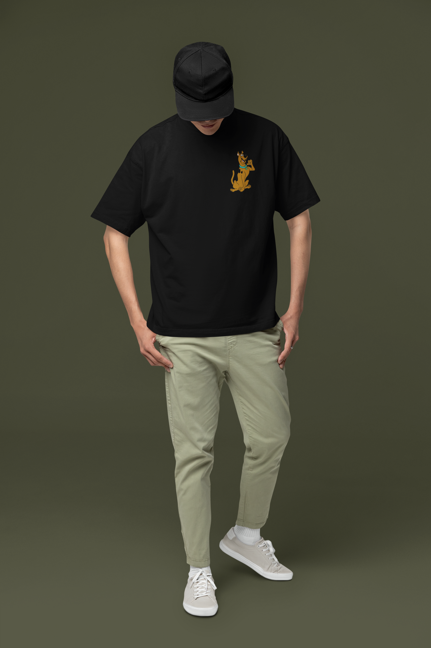 Scooby Dooby Doo – Official Cartoon Network Elite Unisex Oversized Tee