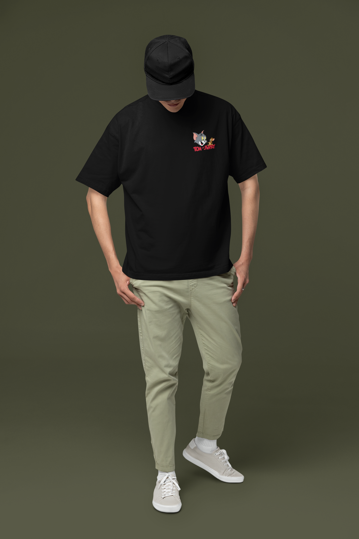 Tom and Jerry – Official Cartoon Network Elite Unisex Oversized Tee